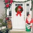 thumbnail image 3 of Artificial Garland Plant Rattan Christmas Jesus Wreath Window Decoration Image Circle Wall Door Hanging, 3 of 13