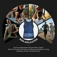 thumbnail image 7 of Logiee Retro Blue Glitter Print Men's Workout Tank Top,Quick Dry Workout Tank Top,Gym Muscle Tee,Fitness Bodybuilding Sleeveless T Shirt-XX-Large, 7 of 7