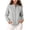 Gray#1, variant on Hzzrkos Women Casual Relaxed Solid Color Stand Collar Long Sleeve Full Zip Pocket Outerwear Sweatshirt Jacket Top White#1