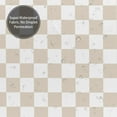thumbnail image 4 of Checkered Shower Curtain, Beige Shower Curtains for Bathroom, Cute Retro Neutral Checkerboard Shower Curtain Vintage Aesthetic, Machine Washable Fabric Shower Curtain, 72''''x72'''', 4 of 6
