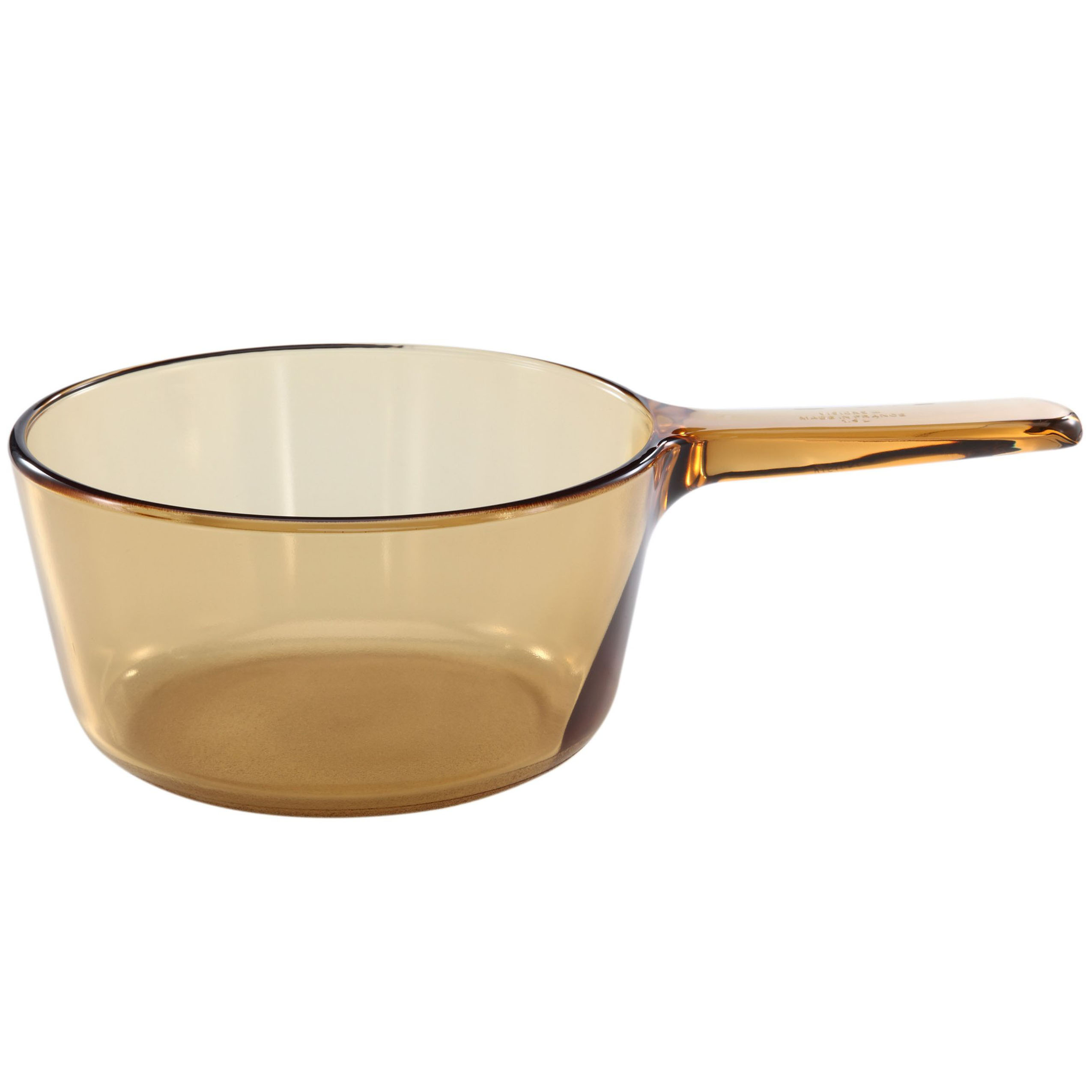 Visions 1055325 V1.5 1.5qt Amber Glass Saucepan