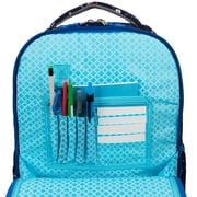 J World Boys And Girls Duo 18 Rolling Backpack With Lunch Bag For School And Travel, Spaceship