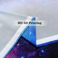 thumbnail image 6 of Galaxy Space W52 x L84 Inch Curtains Kids Purple Pink Blue Nebula Universe Outer Space Starry Stars Rod Pocket Print Pattern Window Drapes for Boys Girls Teen Bedroom Playroom 2 Panels, 6 of 6