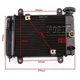 thumbnail image 5 of Water Cooling Tank Radiator For Bashan 200-7 250cc 200cc electric ATV UTV Go Kart Buggy Parts, 5 of 5