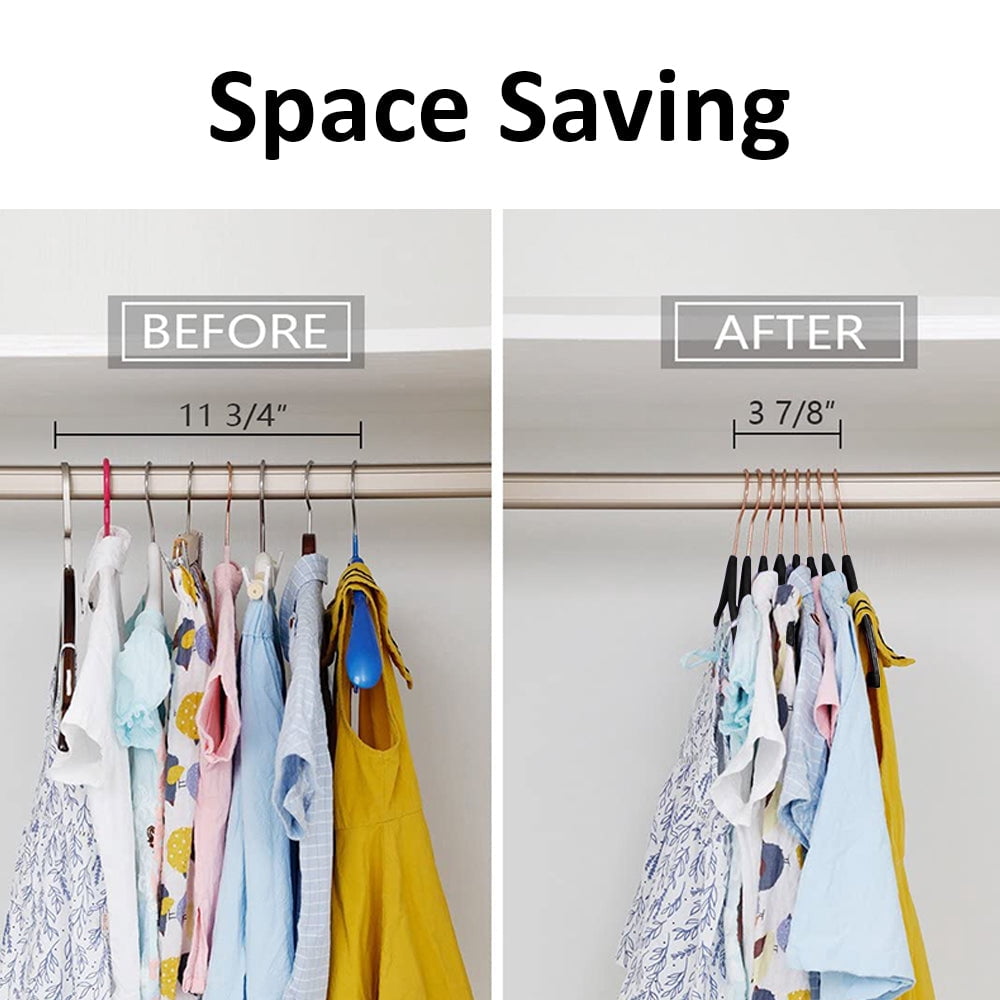 Katkuca Velvet Hangers 100 Pack, Non-Slip Clothes Hangers, Heavy Duty Hangers with 360 Rotating Hook, Slim Space Saving Suit Hangers for Clothes,Coat,Skirt,Pants, Black