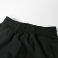thumbnail image 6 of 2-In-1 Men Running Shorts with Zipper Pockets Quick  Exercise Shorts for Training Gym Workout, 6 of 7