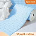 thumbnail image 6 of 70cm High quality DIY 3D Wallpaper Moisture Proof Modern Home Decoration Self-adhesive Waterproof Wall Stickers Brick Pattern, 6 of 10