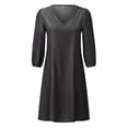 thumbnail image 2 of Vedolay Dresses for Womens Summer Plus Size Maxi Dress Long Dresses with Pockets,Black XL, 2 of 4