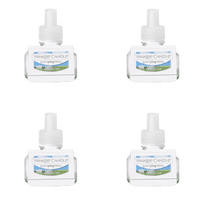 Yankee Candle Scent Plug Refill, Clean Cotton (Pack of 4)