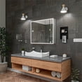 thumbnail image 5 of Pemberly Row White 26" Fancy Rectangular Above Mount Ceramic Sink, 5 of 5