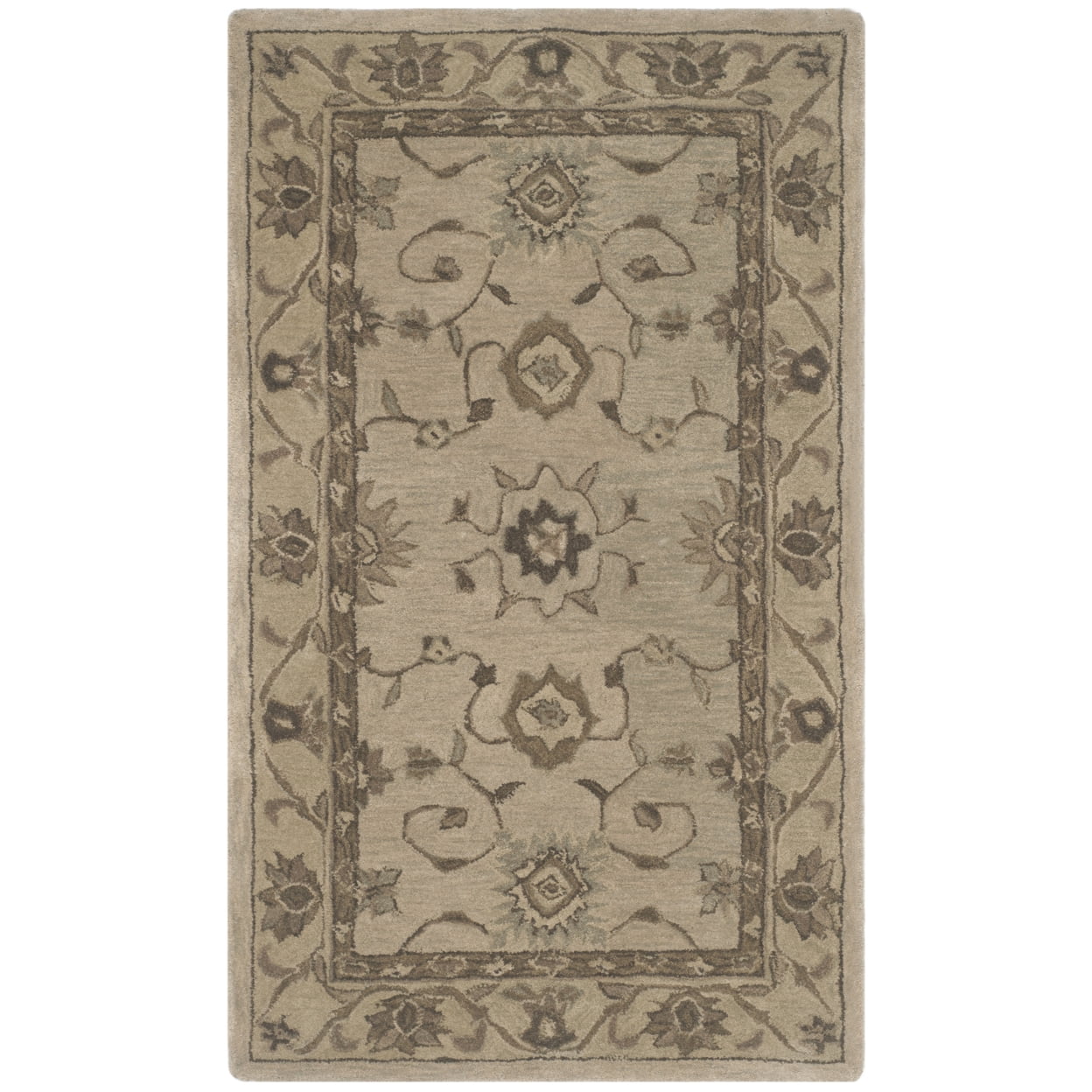 SAFAVIEH Anatolia Gavril Floral Area Rug, Beige, 3' x 5'