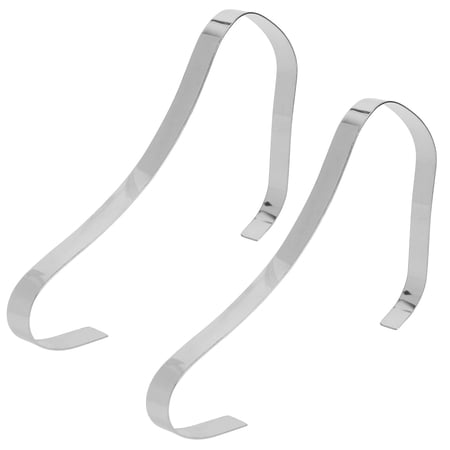 Supvox 2 Pcs Shoe Display Holder High Heel Support Bracket Stainless Steel