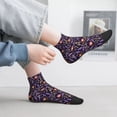 thumbnail image 2 of Pofeuu Lavender Flowers Print 30cm Socks, Adult Running Hiking Socks for Youth and Adult, 2 of 7