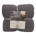 thumbnail image 2 of Edrecolcha Better Homes & Gardens 1 Pieza Tamaño King Diseño Liso Gris, 2 of 4