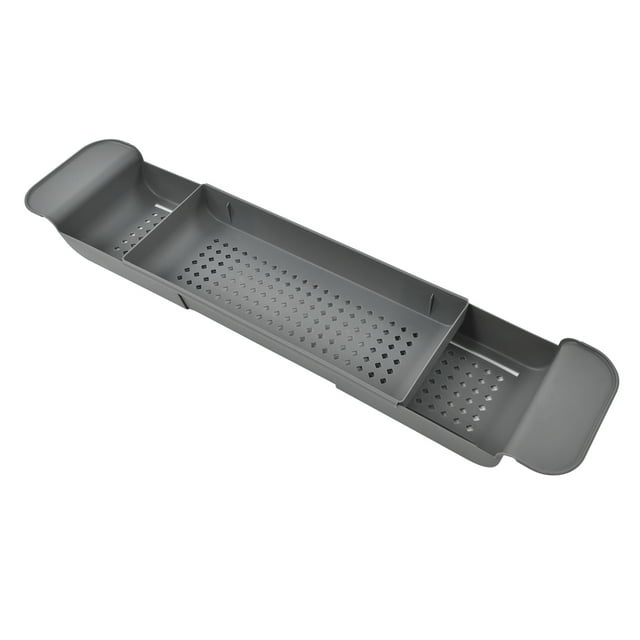 Expandable Bathtub Caddy Tray Nonslip Multifunction Relaxing with Candle Towel Book Wine Phone for Bathtub Organizer Rack