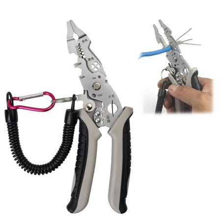 

Tool Box Organizer Upgrade Multifunctional Wire Stripper Crimper Cable Cutter Pliers 2024 New Wire Stripper Wire Stripping Tool Wire Strippers Tool For Stripping Cutting Crimping