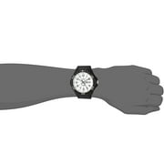 Casio Mens Oversized Dive Style Watch, Black/White MRW210H-7AV