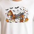 thumbnail image 3 of Halloween Slinky Dachshund Skeleton Dog Trick Or Treat – T-Shirt / Hoodie / Sweatshirt – Fun Halloween Theme – Dog Lovers &, 3 of 6