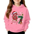 thumbnail image 2 of Tiweut 67 Christmas 6 7 Hoodies for Kids, Christmas Jumper Boys and Girls, Santa Says Six Seven Sweatshirt,Light Pink1,9-10 Y, 2 of 4
