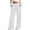 White, variant on Abomasnow Girls Fleece Sweatpants Elastic High Waist Drawstring Pants Casual Wide Leg Baggy Joggers Pants with Pockets 3-13Years