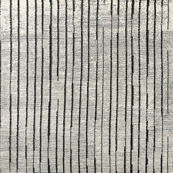 Ahgly Company Indoor Square Mid-Century Modern Gray Solid Area Rugs, 7' Square