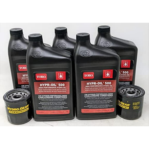 Toro Hypr-Oil 500 5-Quart Hydro Change Kit w/ 2-Filters Replaces Hydro-Gear 72750