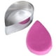 thumbnail image 4 of unids/set cortador de rosas de acero inoxidable forma de gota de agua moldes de flores para Fondant plantillas de pétalos cortador herramientas de decoración de pasteles, 4 of 7