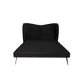 thumbnail image 1 of Cama Matrimonial Alure Negro Kessa Muebles, 1 of 5