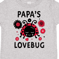 thumbnail image 4 of Inktastic Valentine's Day Papa's Lovebug Boys or Girls Toddler T-Shirt, 4 of 5