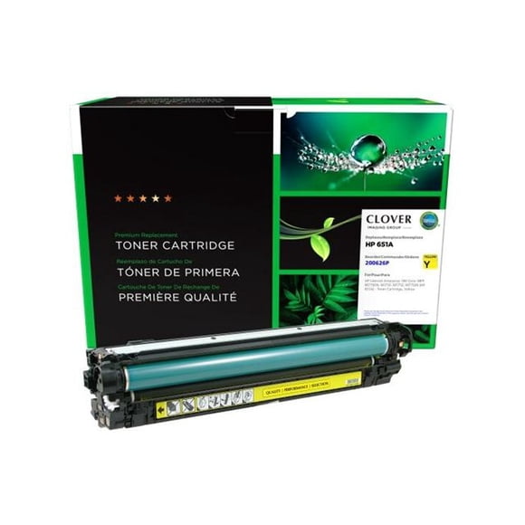 CIG Premium Replacement - Yellow - compatible - remanufactured - toner cartridge (alternative for: HP 651A) - for HP Color LaserJet Enterprise MFP M775; LaserJet Managed MFP M775
