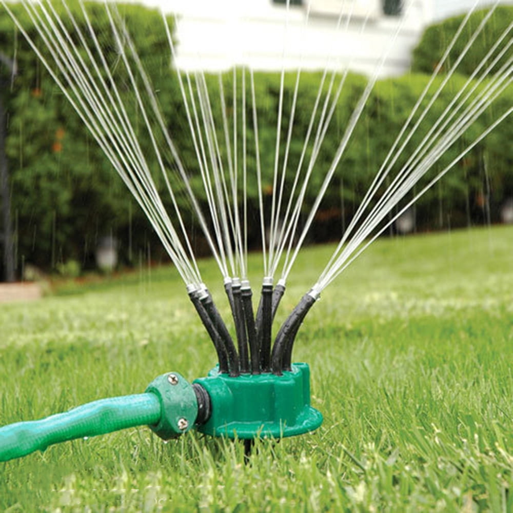Garden Lawn Sprinkler System, 360° Rotating Adjustable Sprinkler Head, Garden Sprinkler Irrigation System - Walmart Canada
