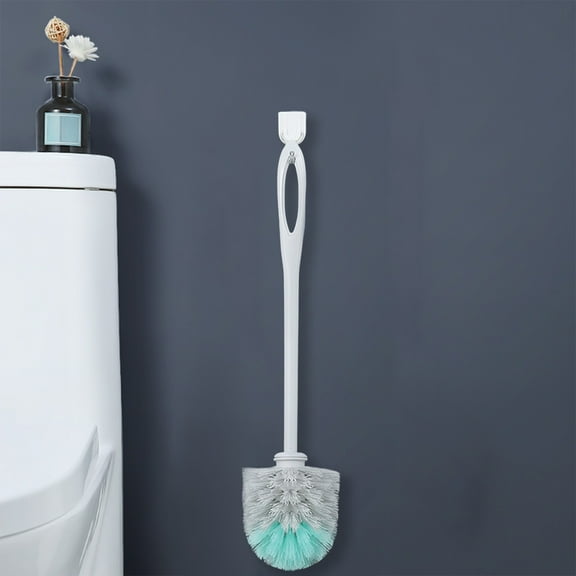 Toilet Brush and Holder Set with Drip Tray | Toilet Bowl Brush & Toilet Bowl Cleaner Brush Combo | Bathroom Cleaning Organizer | Strong Bristles | Easy Maintenance | Xuniizn
