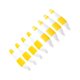 thumbnail image 1 of 8x Hélices para 6030F Repuestos portátiles y silenciosos Hélices para 6030 F Blade Double Doble Blanco Amarillo, 1 of 9