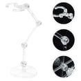 thumbnail image 2 of Miangastore 4pcs Sturdy Action Figure Display Shelf Plastic Model Figurine Stand Household Model Rack, 2 of 8