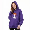 thumbnail image 5 of EchfiProm Oversized Sweatshirts for Womens with Pocket Purple Hooded Long Sleeve Soft Pullover Ladies Tops Graphic 3XL, 5 of 5