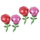 thumbnail image 1 of GOOHOCHY 4 unids en forma de rosa Foil Balloon San Valentín Día Globos Bonita fiesta decoraciones, 1 of 7