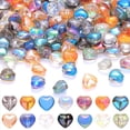 thumbnail image 2 of 200 Cuentas de Corazón, Cuentas de Cristal de 8 mm, Cuentas Espaciadoras Pequeñas en Forma de Corazón para Joyería, Pulsera, Manualidades DIY, 2 of 5