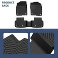 thumbnail image 5 of TPE All Weather Rubber Floor Mats Liner Set Fit for 2022-2025 Honda Civic Sedan(Rear Seat Without USB Ports), 5 of 10