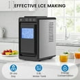 thumbnail image 6 of Havato Ice Maker Countertop, 26 lbs/24Hrs, 8 Cubes in 6 Mins,Portable Ice Machine with Self-Cleaning,  Quiet Compact Ice Maker for Kitchen, RV, Camping,Black, 6 of 9