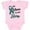AD-Pink, variant on Inktastic My Mom is My Hero Ovarian Cancer Awareness Boys or Girls Baby Bodysuit