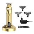 thumbnail image 1 of Cortadora de pelo profesional para hombres - Recortadora eléctrica con 3 peines guía para barberos profesionales, 1 of 5
