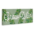 thumbnail image 3 of Stupell Industries Retro Grow Wild Tropics Canvas Wall Art design by Lil' Rue, 17 x 40, 3 of 7