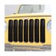 thumbnail image 3 of Kit de Insertos de rejilla delantera Yashi para Wrangler TJ y Unlimited 1997-2006 7 piezas color negro, 3 of 5