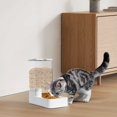 thumbnail image 2 of Distributeur Automatique de Nourriture pour Animaux Grande Capacité Intelligent avec Minuterie pour Chats Chiens Repas Programmable, 2 of 3