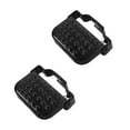 thumbnail image 3 of jinwen Rear Pedals Rear Seat Footrest Steel Folding Footrests Foot Pegs, 3 of 9
