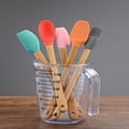 thumbnail image 4 of Cheers 5pcs / Set Petite Spatule en Silicone Brosse Cuisine Outils de Cuisson Résistant à la Chaleur, 4 of 7