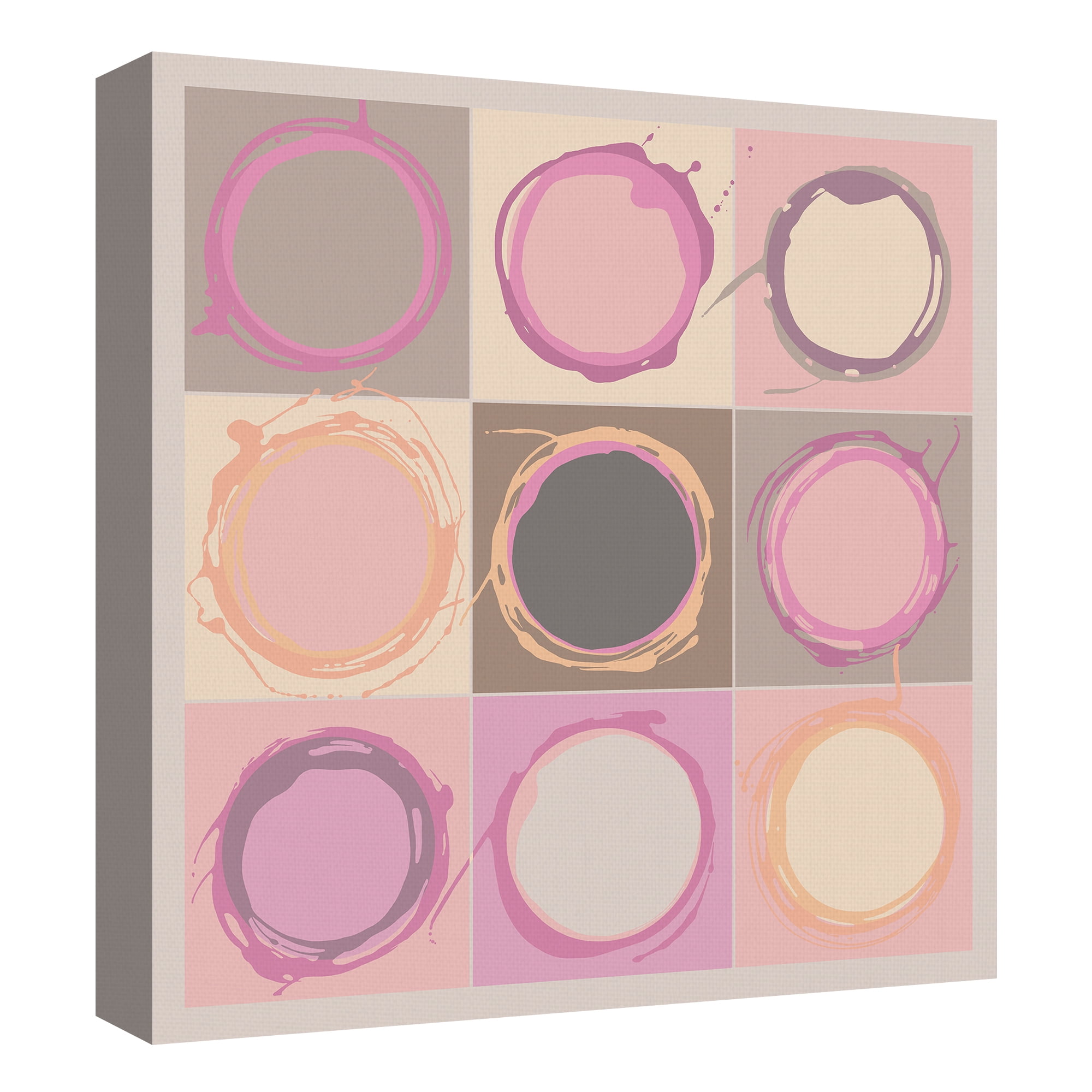 Evolutions I by Gerry Baptist Abstract Circles Canvas Art
