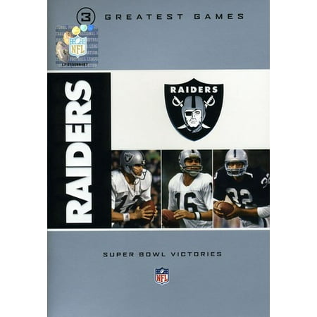 NFL Oakland Raiders 3 Greatest Games: Super Bowl (Best Parking For Raiders Games)