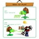 thumbnail image 4 of Set de acción de PVC Toy Figure Dyharnsty Gatling Peashooter, 4 of 9