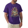 thumbnail image 1 of OUSIMEN T-Shirts Graphiques Skull pour Hommes et Femmes - 6TG, 1 of 4